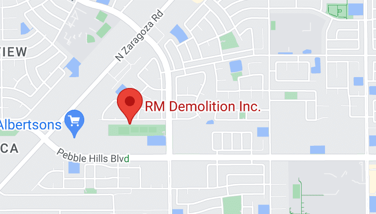 RM Demolition Map